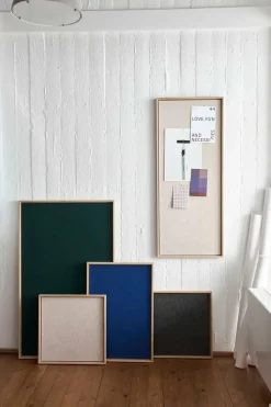 Hemverk - Opslagstavle m. akustiske egenskaber - Recy - Grå - 40x100 cm