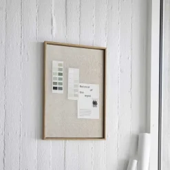 Hemverk - Opslagstavle m. akustiske egenskaber - Recy - Beige - 40x60