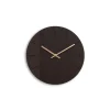Hemverk - Vægur - Dark Oak - Mørk Eg/Kobber - Ø28 cm