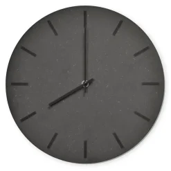 Hemverk - Vægur - Gunpowder - Sort - Ø28 cm