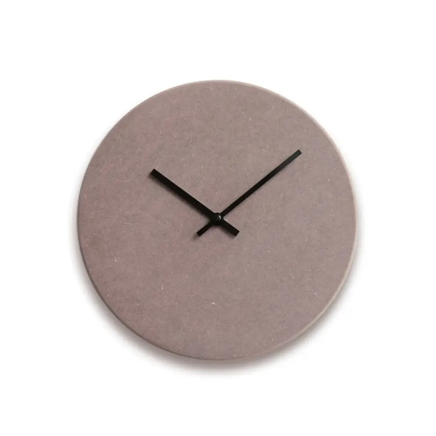 Hemverk - Vægur - Shape Chocolate - Sorte visere - Ø28 cm