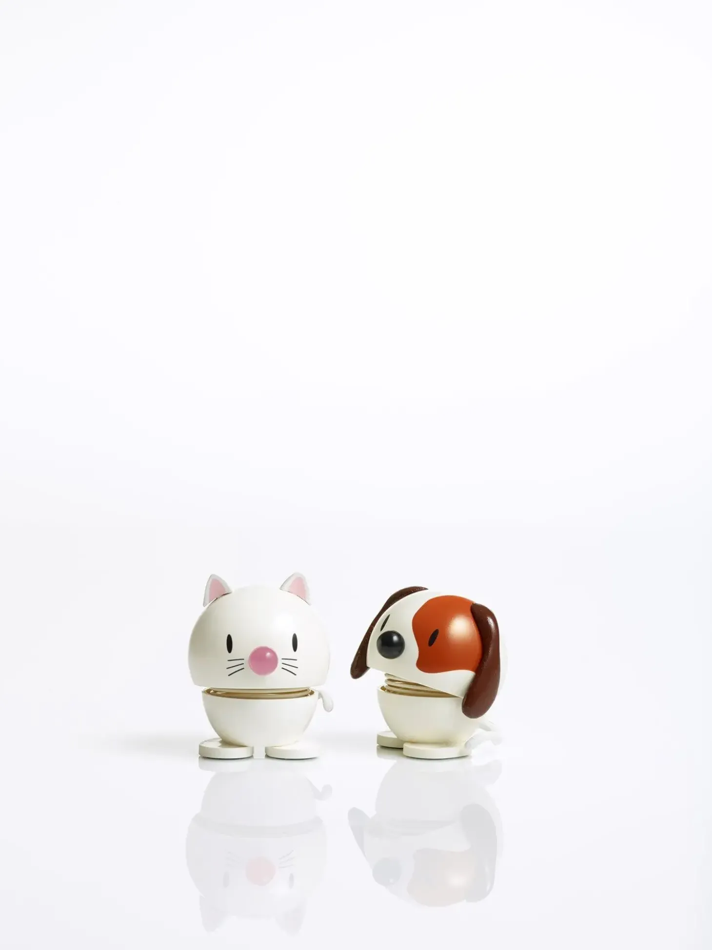 Hoptimist - Animals - Cat, hvid