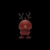 Hoptimist - Christmas - Soft Reindeer Bumble - Small - Rød