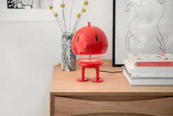 Hoptimist - Lampe - Large, Rød