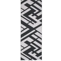 Horredsmattan - Tæppe - Uma - 70 x 200 cm - Sort