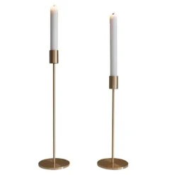 Hove Home - High Light lysestage - Messing - Højde 28 cm