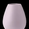 Knabstrup Kemarik - Earth vase H 24 cm dusty rose