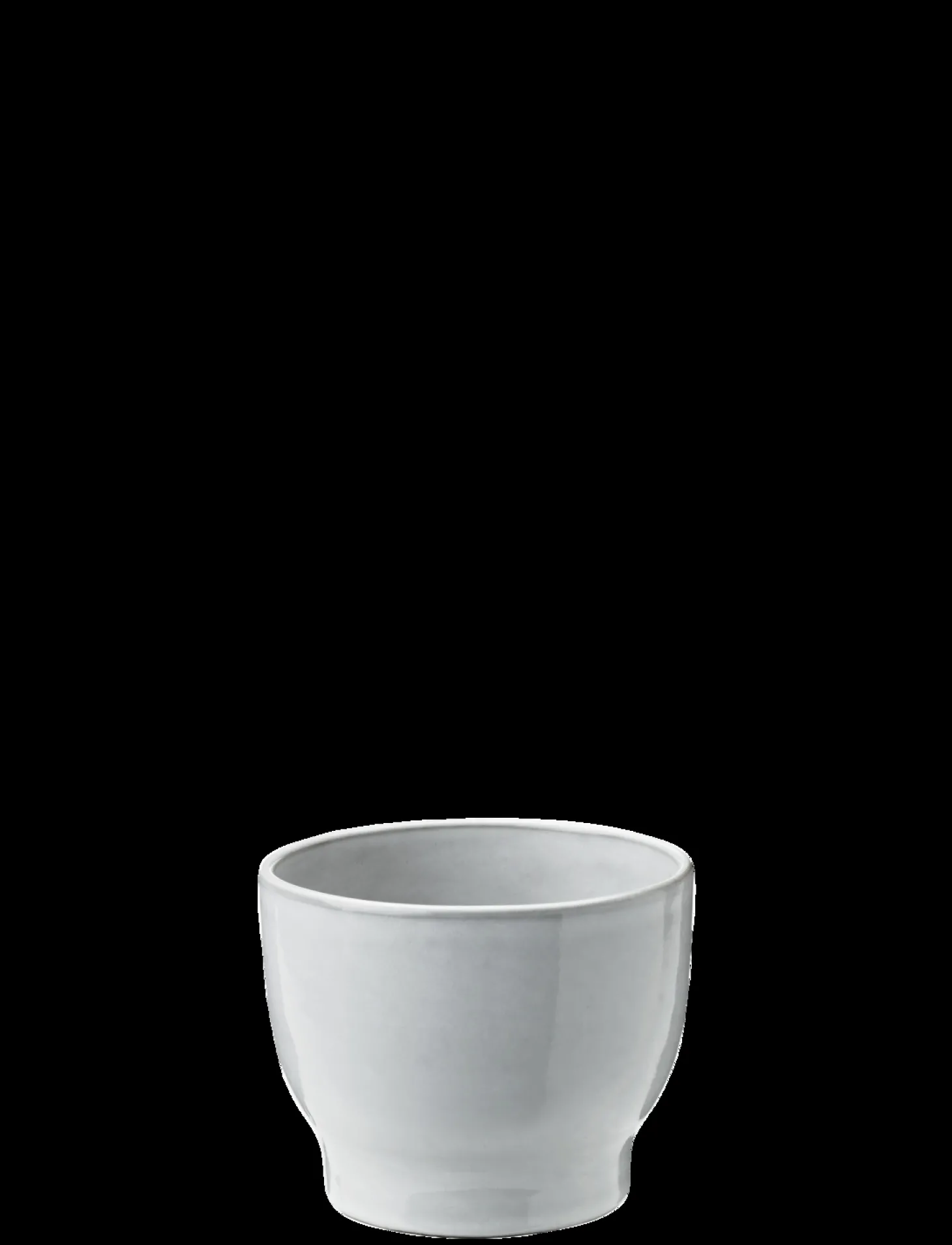 Knabstrup Keramik - urtepotteskjuler Ø 12.5 cm white