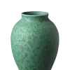 Knabstrup Keramik - vase H 12.5 cm verdigris green