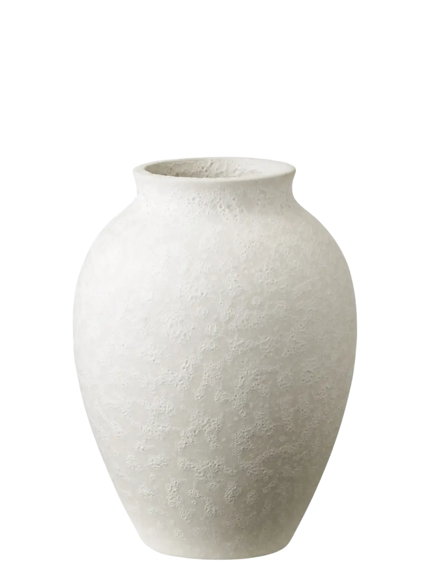 Knabstrup Keramik - vase H 12.5 cm white