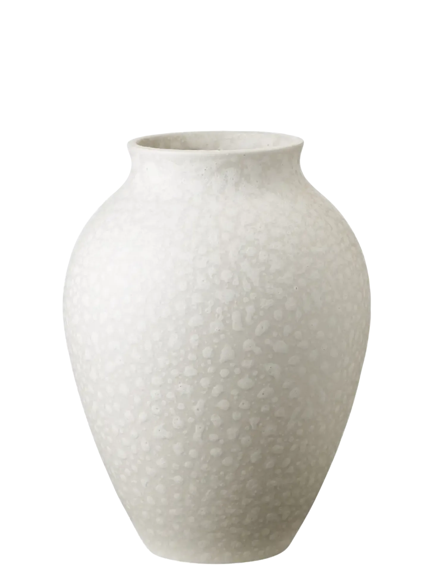 Knabstrup Keramik - vase H 20 cm white