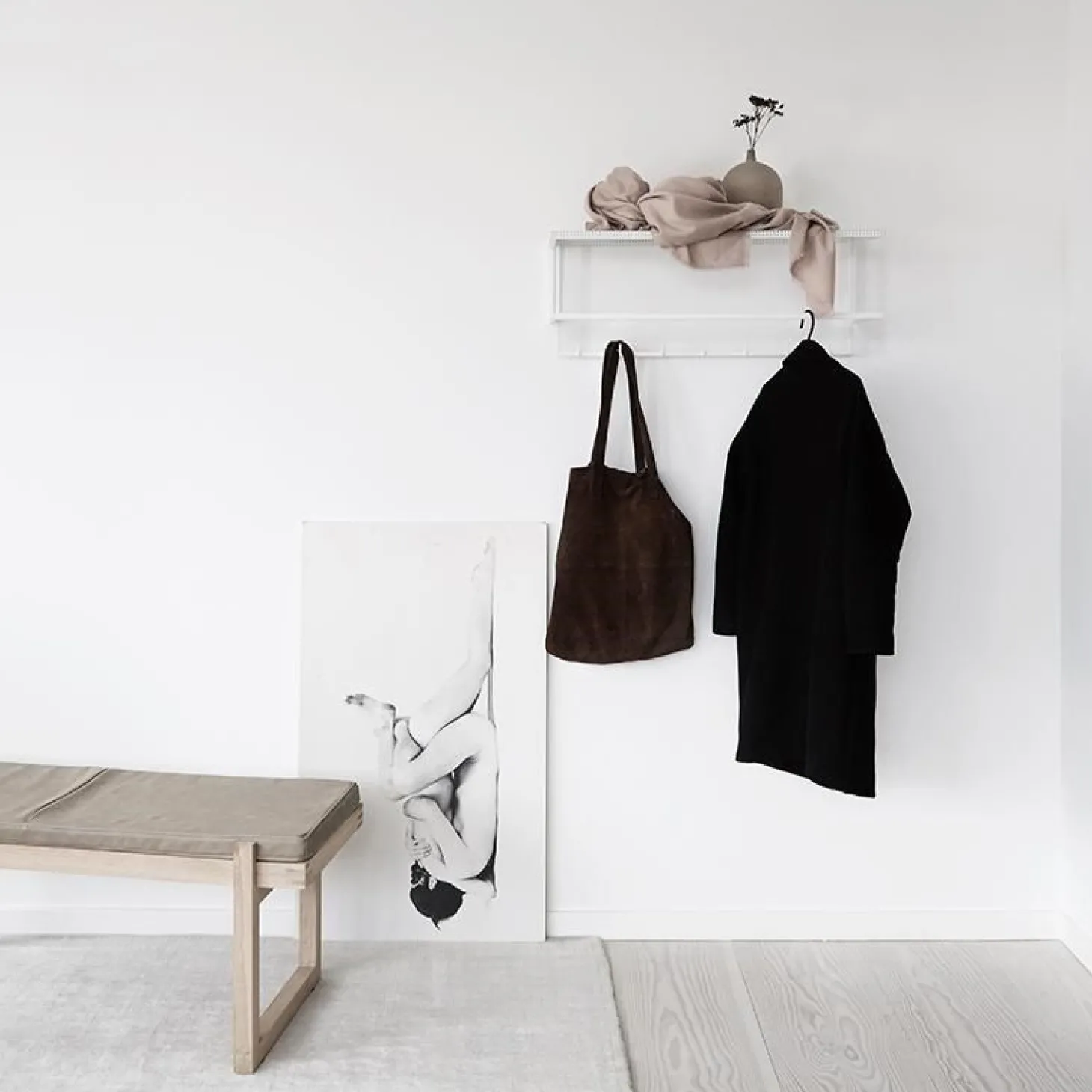 Kristina Dam - Garderobe ophæng Creme hvid