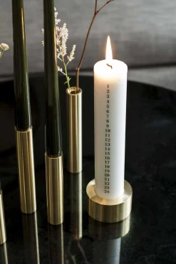 Kunstindustrien - Fat Light - Messing - Højde 4 x Ø8 cm