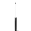 Kunstindustrien - Slim Light Lysetage - Sort - Højde 17 cm