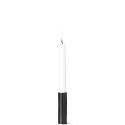 Kunstindustrien - Slim Light lysetage - Sort - Højde 10 cm