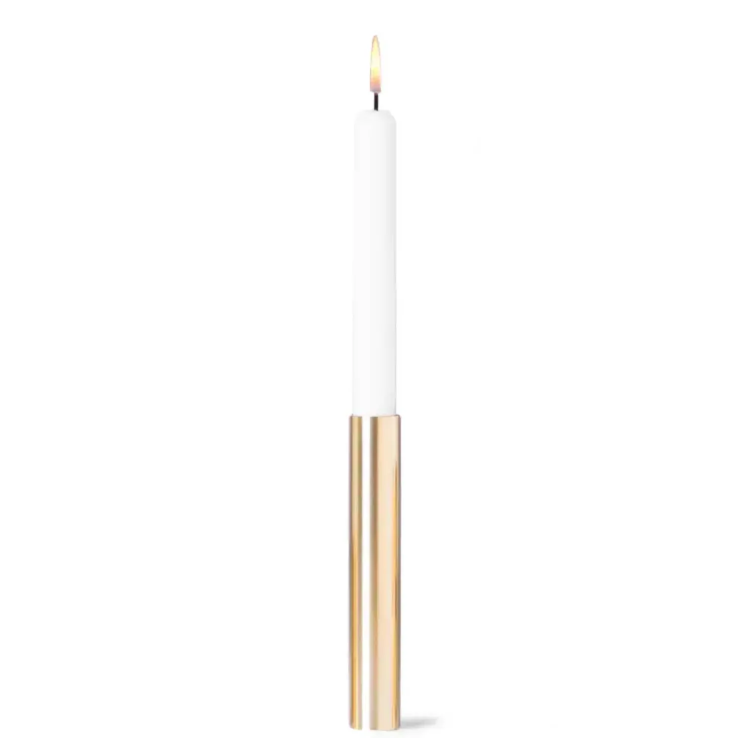 Kunstindustrien - Slim Light Lysetage messing - Højde 17 cm