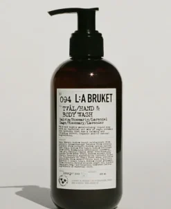 L:A Bruket - Flydende Hånd- og kropssæbe - Salvie/Rosmarin/Lavendel - 240 ml