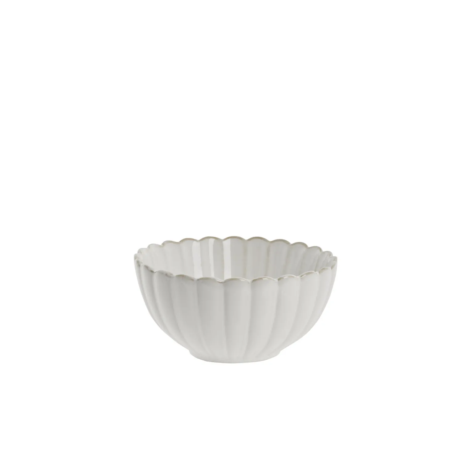 Lene Bjerre - Camille skål 15x15 cm. råhvid