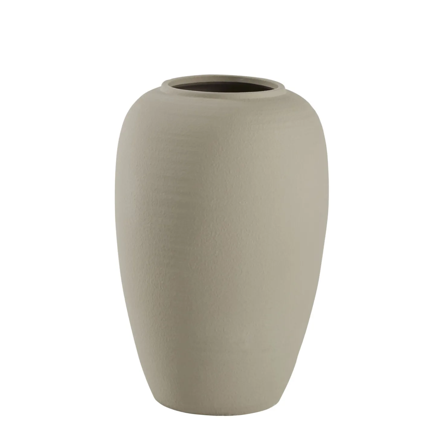 Lene Bjerre - Catia dekorationsvase H55 cm. sølvgrå