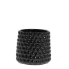 Lene Bjerre - Dotsie urtepotteskjuler Ø18cm sort