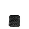 Lene Bjerre - Dotsie urtepotteskjuler Ø14cm sort
