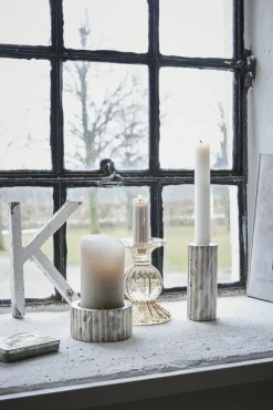 Lene Bjerre - Eliana stage til bloklys 5 cm. sand marmor