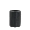 Lene Bjerre - Eliana tandkrus 10,5 cm. sort marmor