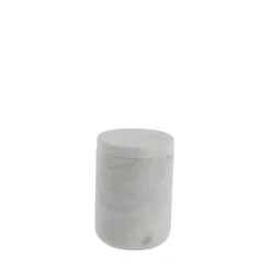 Lene Bjerre - Ellia krukke 6x6 cm. hvid marmor