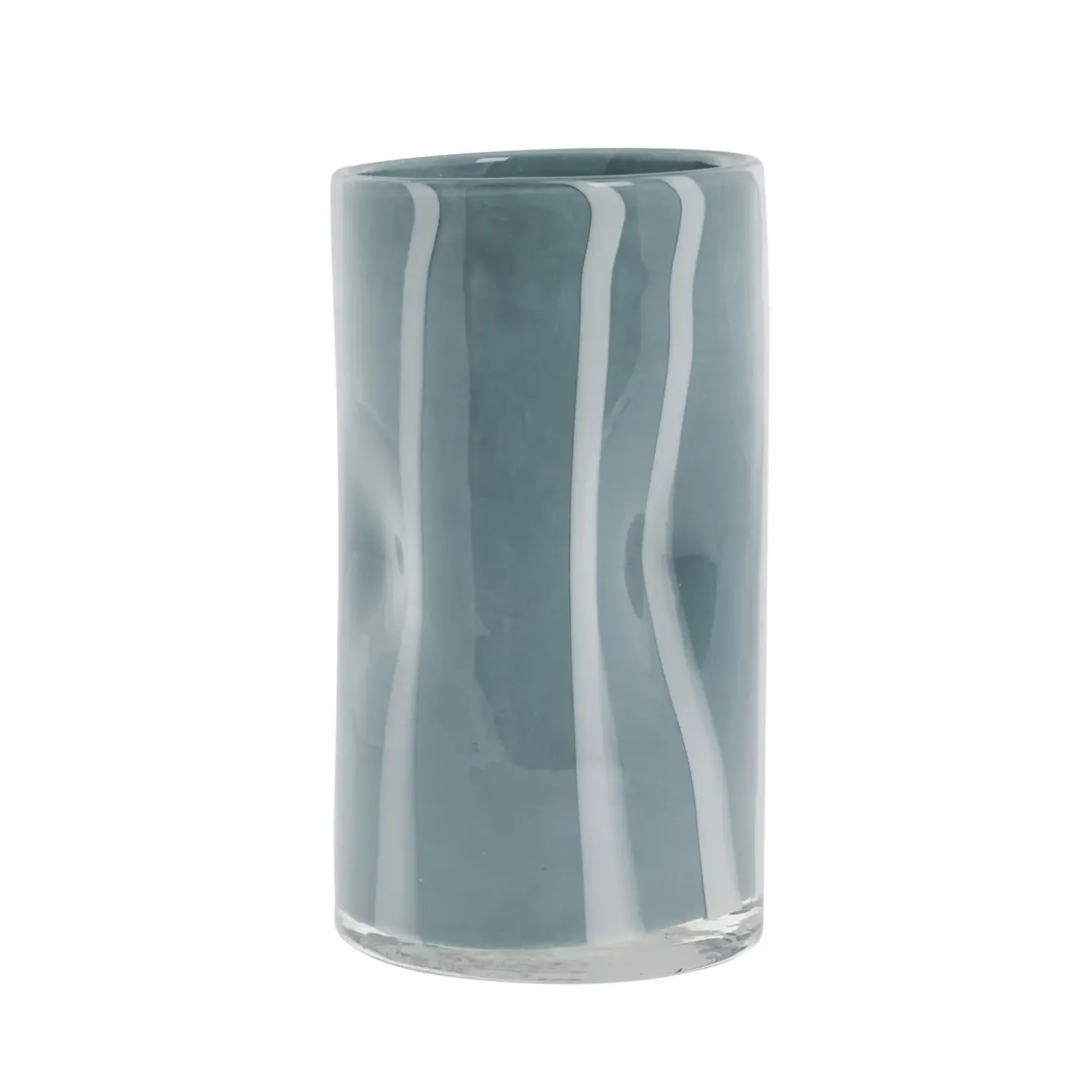 Lene Bjerre - Marelle glasvase 18 cm. lyseblå