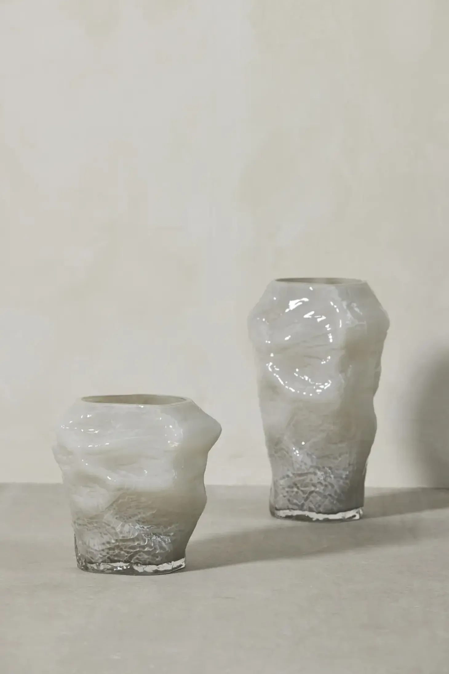 Lene Bjerre - Marinella vase H30,5 cm. sølvgrå