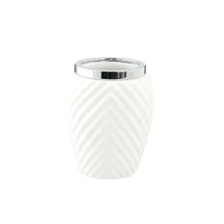 Lene Bjerre - Milda tandkrus H11 cm. hvid