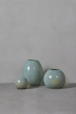 Lene Bjerre - Milenne dekoration Ø13 cm. støvet grøn