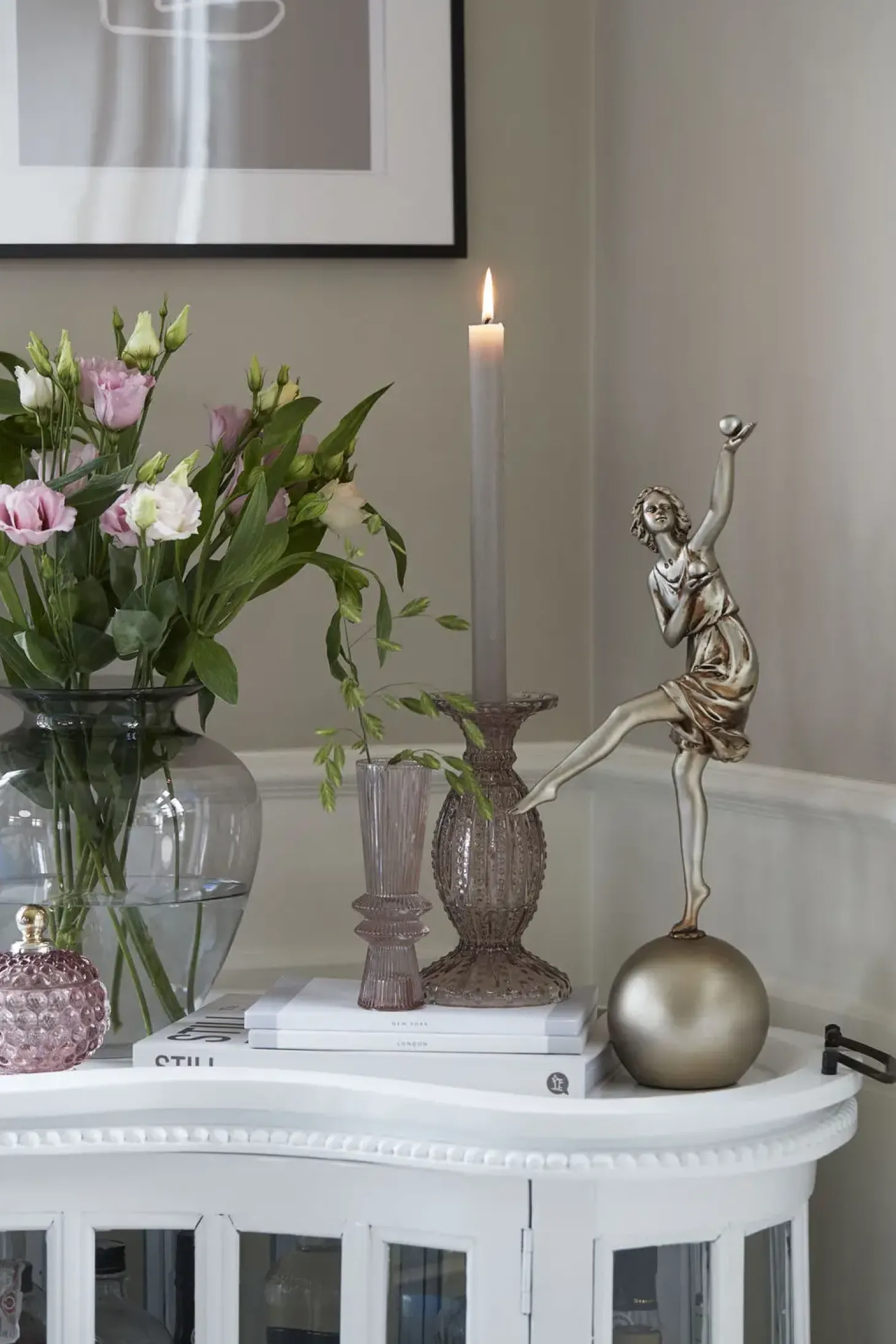 Lene Bjerre - Miya krukke H11 cm. rosa