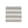 Lene Bjerre - Olivia mundserviet 40x40 cm. beige stribet