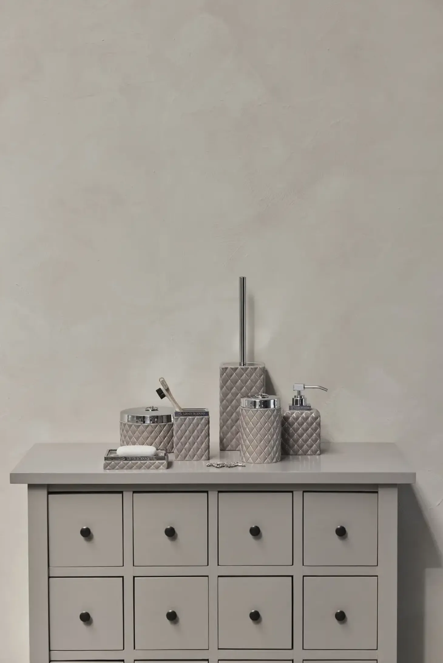 Lene Bjerre - Portia toiletbørste H39 cm. brun