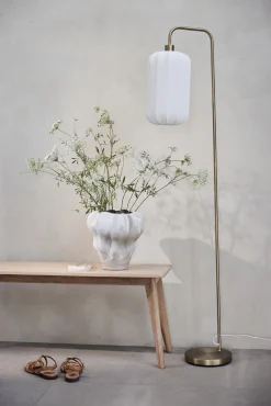 Lene Bjerre - Sashie gulvlampe 160x20 cm. hvid