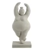 Lene Bjerre - Serafina kvinde figur H28 cm. grå