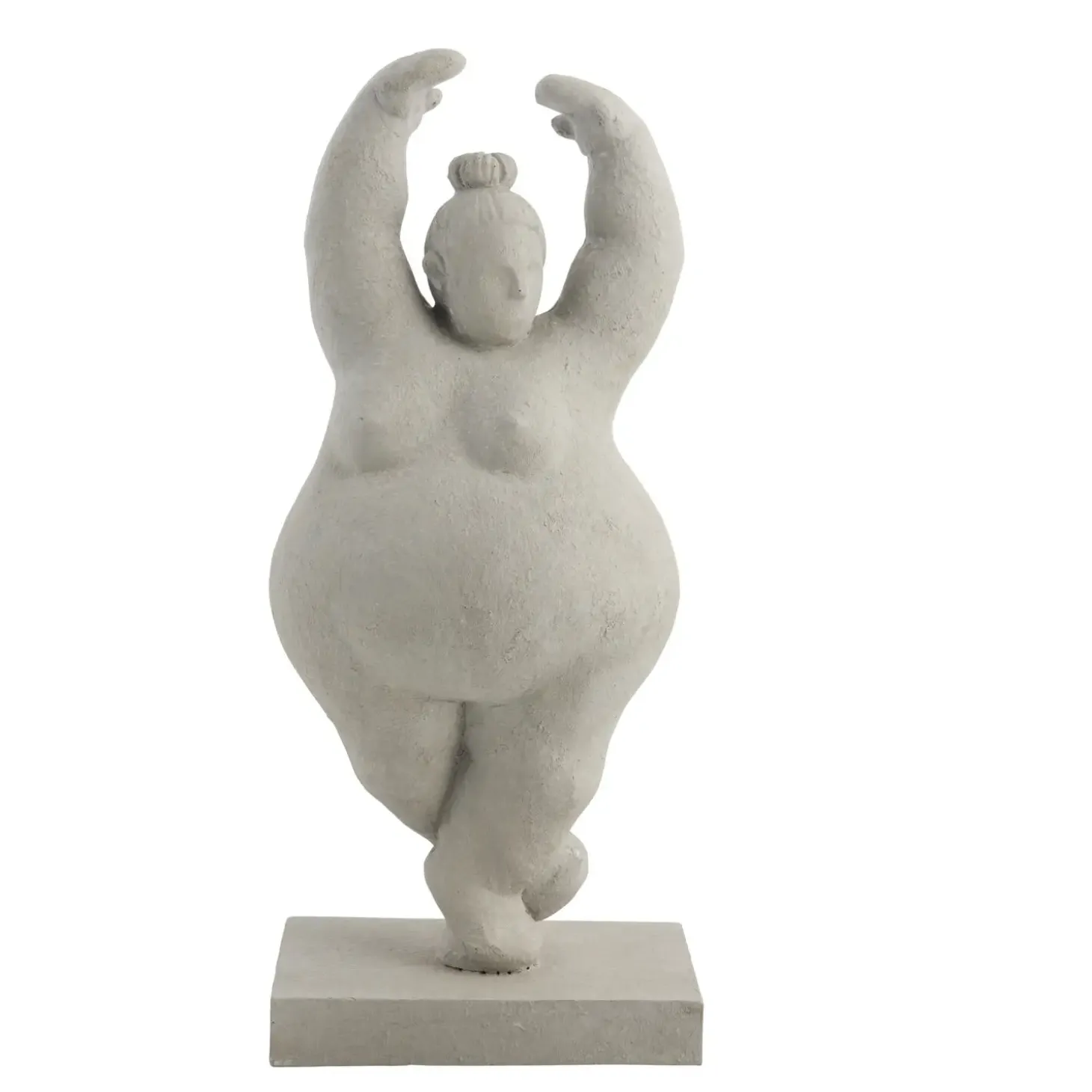 Lene Bjerre - Serafina kvinde figur H28 cm. grå
