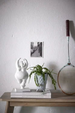 Lene Bjerre - Serafina kvinde figur H28 cm. hvid