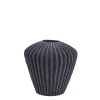 Lene Bjerre - Susia vase H16,5 cm. mørkegrå