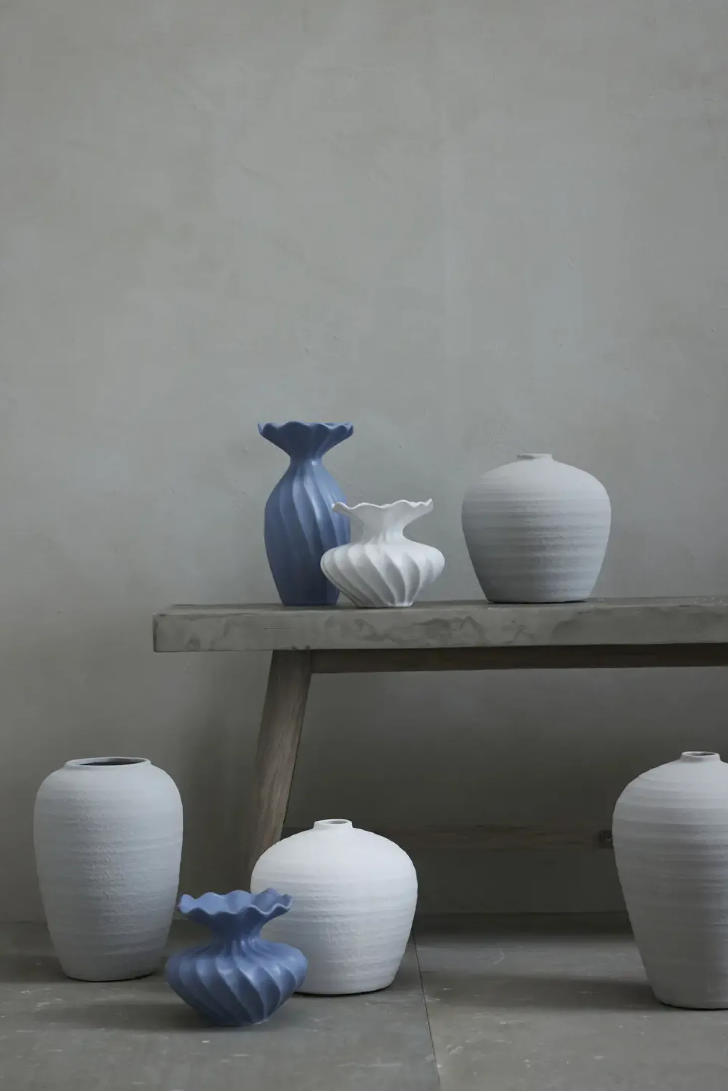 Lene Bjerre - Susille vase H14 cm. hvid
