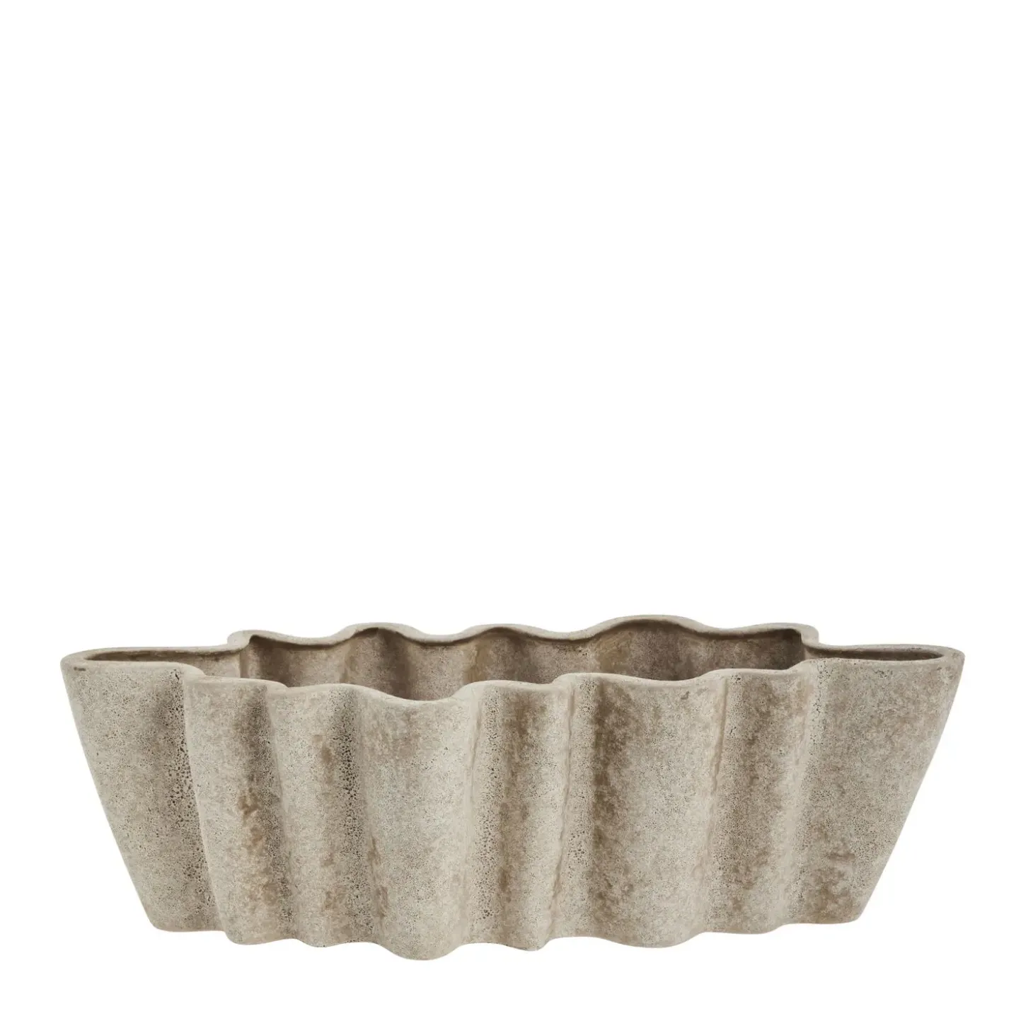 Lene Bjerre - Valina skjuler i stentøj 13,5x21 cm. sand