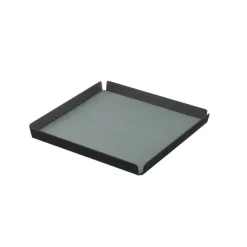 LindDNA bakke - Tray square small (nupo pastel green/alu anthracite)