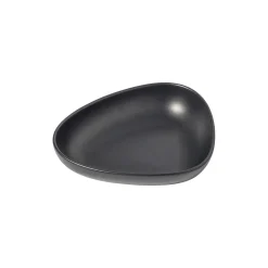 LindDNA - Stoneware Deep Plate, Black