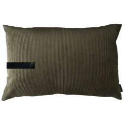 Louise Smærup - Pude, corduroy - Army (40x60 cm.)