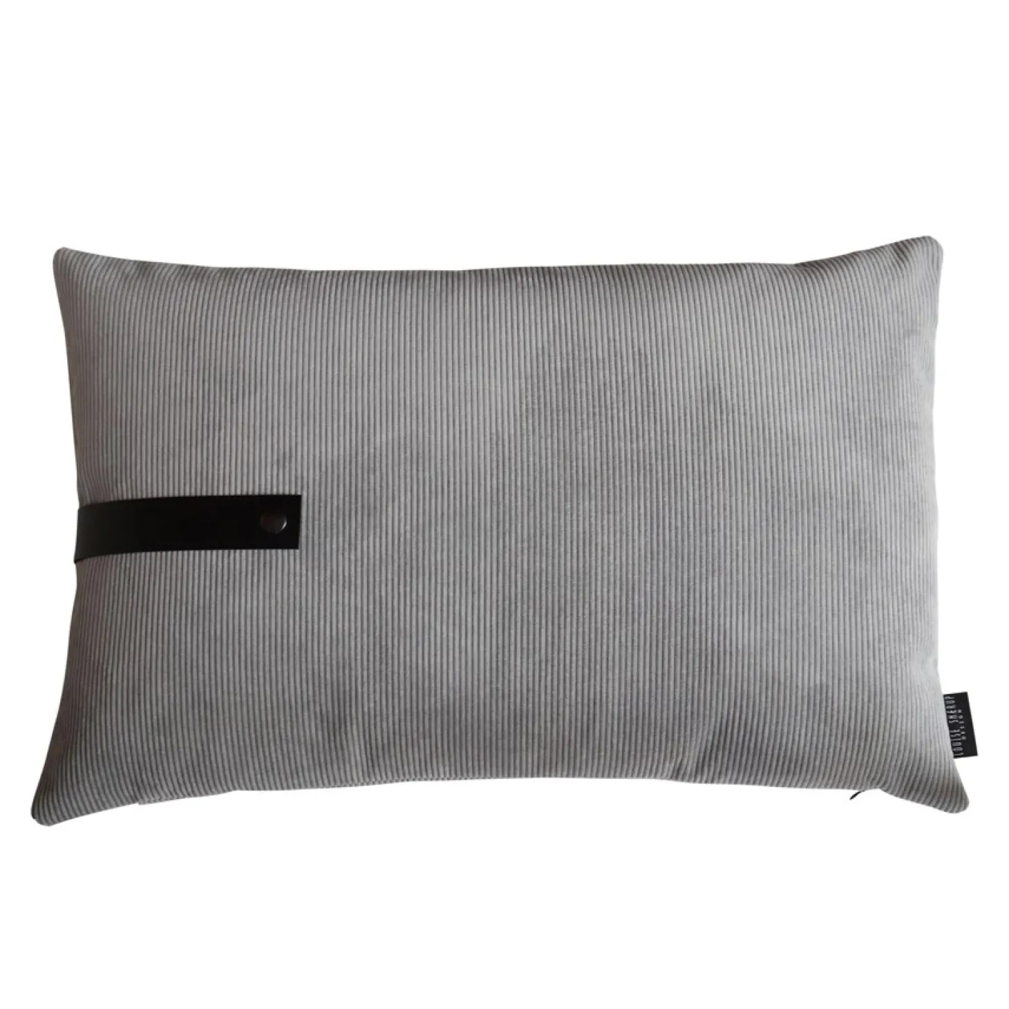 Louise Smærup - Pude Corduroy - Icecold Grey (40x60 cm)