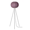 Made By Hand - Gulvlampe - Knit-Wit 45 Round Floor High - Burgundy