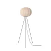 Made By Hand - Gulvlampe - Knit-Wit 45 Round Floor High - Sand Stone