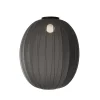 Made By Hand - Loftlampe - Knit-Wit 65 High Oval Ceiling - Black