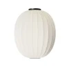 Made By Hand - Loftlampe - Knit-Wit 65 High Oval Ceiling - Pearl White